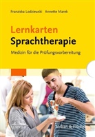 Sara Fiedler, Sarah Fiedler, Franziska Lodziewski, Annett Marek, Annette Marek, Natascha Prüssner - Lernkarten Sprachtherapie