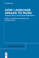 Mathias Scharinger, Wiese, Richard Wiese - How Language Speaks to Music