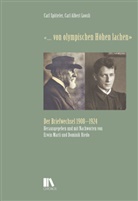 Carl Albert Loosli, Carl Spitteler, Erwin Marti, Riedo, Dominik Riedo - «... von olympischen Höhen lachen»
