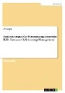Anonymous - Anforderungen des Datenmanagements im B2B Customer-Relationship-Management