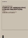 John D. Hawkins, John David Hawkins, Junko Taniguchi - Corpus of Hieroglyphic Luwian Inscriptions - Vol 3: Corpus of Hieroglyphic Luwian Inscriptions, 2 Teile