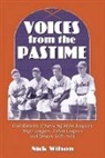 Nick Wilson - Voices from the Pastime