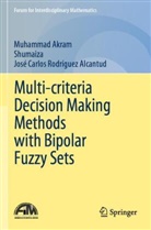 Muhammad Akram, José Rodríguez Alcantud, José Carlos Rodríguez Alcantud, Shumaiza - Multi-criteria Decision Making Methods with Bipolar Fuzzy Sets