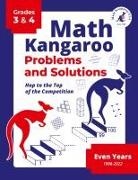 Math Kangaroo Usa - Math Kangaroo Problems and Solutions - Grades 3 & 4 - Even Years