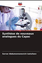 Sarvar Abdumonnonovich Izatullaev - Synthèse de nouveaux analogues du Capac