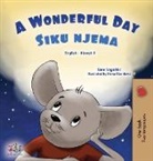 Kidkiddos Books, Sam Sagolski - A Wonderful Day (English Swahili Bilingual Children's Book)