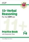 CGP Books, CGP Books, CGP Books, CGP Books - 11+ CEM Verbal Reasoning Practice Book & Assessment Tests - Ages 7-8 (with Online Edition)
