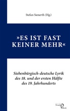 Stefan Sienerth - "Es ist fast keiner mehr"