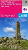 Ordnance Survey - Nottingham & Loughborough, Melton Mowbray