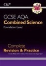 CGP Books, Cgp Books, CGP Books, Cgp Books - GCSE Combined Science AQA Foundation Complete Revision & Practice w/ Online Ed, Videos & Quizzes
