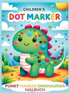 Lea Max, Lea Max - Punkt Marker Dinosaurier Malbuch: Dot Markers Activity Book