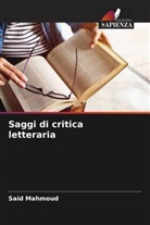 Said Mahmoud - Saggi di critica letteraria