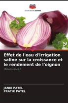 Janki Patel, Pratik Patel - Effet de l'eau d'irrigation saline sur la croissance et le rendement de l'oignon