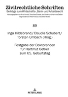 Inga Hildebrand, Inga Hildebrand u a, Hartmut Oetker, Claudia Schubert, Torsten Umbach - Festgabe der Doktoranden für Hartmut Oetker zum 65. Geburtstag