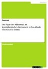 Anonymous - Die Figur des Mahmoud als komödiantisches Instrument in Sou Abadis Cherchez la femme