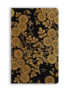 Flame Tree Publishing - Uematsu Hobi: Box Decorated With Chrysanthemums (Soft Touch Journal)