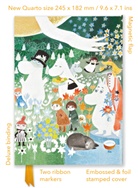 Flame Tree Publishing - Moomin: Dangerous Journey (Foiled Quarto Journal)