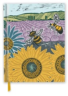 Flame Tree Publishing - Kate Heiss: Sunflower Fields (Blank Sketch Book)