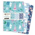 Flame Tree Publishing - Moomin Classics Set of 3 Standard Notebooks