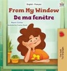 Kidkiddos Books, Rayne Coshav - From My Window (English French Bilingual Kids Book)