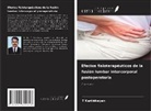 T. Karthikeyan - Efectos fisioterapéuticos de la fusión lumbar intercorporal postoperatoria