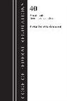 Office Of The Federal Register (U S, Office Of The Federal Register (U.S.) - Code of Federal Regulations, Title 40 Protection of the Environment 61-62, Revised as of July 1, 2023
