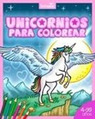 María Victoria López, David Ludwig - Unicornios para colorear
