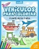 María Victoria López, David Ludwig - Vehículos para colorear a partir de los 2 años