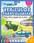 María Victoria López, David Ludwig - Vehículos para colorear para niños desde los 4 años