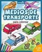 María Victoria López, David Ludwig - Medios de transporte para colorear