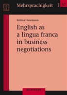 Bettina Dresemann - English as a lingua franca in business negotiations