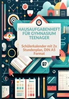 Jennifer Huber, Jennifer Huber - Hausaufgabenheft: 1 Woche 2 Seiten  Schulplaner Teenager , Schülerkalender , mit 2x Stundenplan : DIN A5