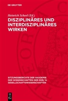 Heinrich Scheel - Disziplinäres und interdisziplinäres Wirken