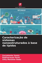 Sitty Manohar Babu, Rabinarayan Parhi, Suryakanta Swain - Caracterização de sistemas nanoestruturados à base de lípidos