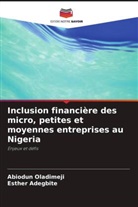 Esther Adegbite, Abiodun Oladimeji - Inclusion financière des micro, petites et moyennes entreprises au Nigeria