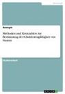 Anonymous - Methoden und Kennzahlen zur Bestimmung der Schuldentragfähigkeit von Staaten