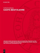 Gerhard Lehmann - Kants Besitzlehre