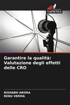 Rishabh Arora, RENU VERMA - Garantire la qualità: Valutazione degli effetti delle CRO
