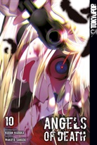 Kudan Naduka, Makoto Sanada, Elena Müller - Angels of Death 10