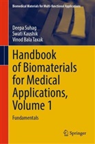 Swati Kaushik, Deepa Suhag, Vinod Bala Taxak - Handbook of Biomaterials for Medical Applications, Volume 1