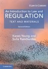 Sofia Ranchordás, Karen Yeung, Karen (University of Birmingham) Ranchordas Yeung, Yeung Karen - Introduction to Law and Regulation