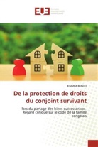 KISIMBA BONDO - De la protection de droits du conjoint survivant