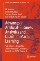 Sandeep Kumar Sood et al, Poonam Nandal, Hari Mohan Pandey, KC Santosh, Sandeep Kumar Sood - Advances in Artificial-Business Analytics and Quantum Machine Learning