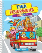Topulo-Verlag, Topulo-Verlag - Tier-Feuerwehr-Malbuch ab 4 Jahren