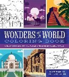 Editors of Chartwell Books - Wonders of the World Coloring Book