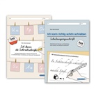 Katrin Langhans, sternchenverlag GmbH, sternchenverlag GmbH - Ich kann die Schreibschrift SAS und Übungsheft - Ich kann richtig schön schreiben - Ausgabe Schulausgangsschrift - 2 Hefte