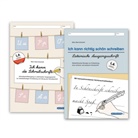 Katrin Langhans, sternchenverlag GmbH - Ich kann die Schreibschrift LA und Übungsheft - Ich kann richtig schön schreiben - Ausgabe Lateinische Ausgangsschrift - 2 Hefte
