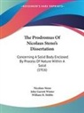 Nicolaus Steno - The Prodromus Of Nicolaus Steno's Dissertation