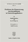 Rudolf Stucken - Probleme der Finanzierung von Investitionen in Entwicklungsländern.