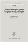 Rudolf Meimberg - Voraussetzungen einer globalen Entwicklungspolitik und Beiträge zur Kosten- und Nutzenanalyse.
